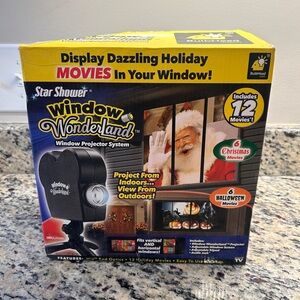 Star Shower Window Wonderland Projector System